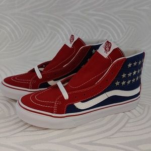 VANS America Sk8-Hi Slim Star Women’s Shoes 6.5